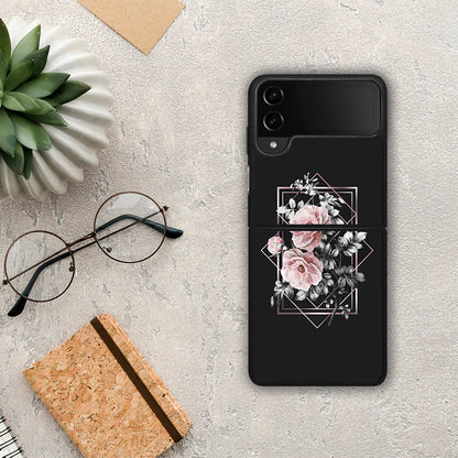 Flower Frame - Samsung Galaxy Z Flip4 θήκη