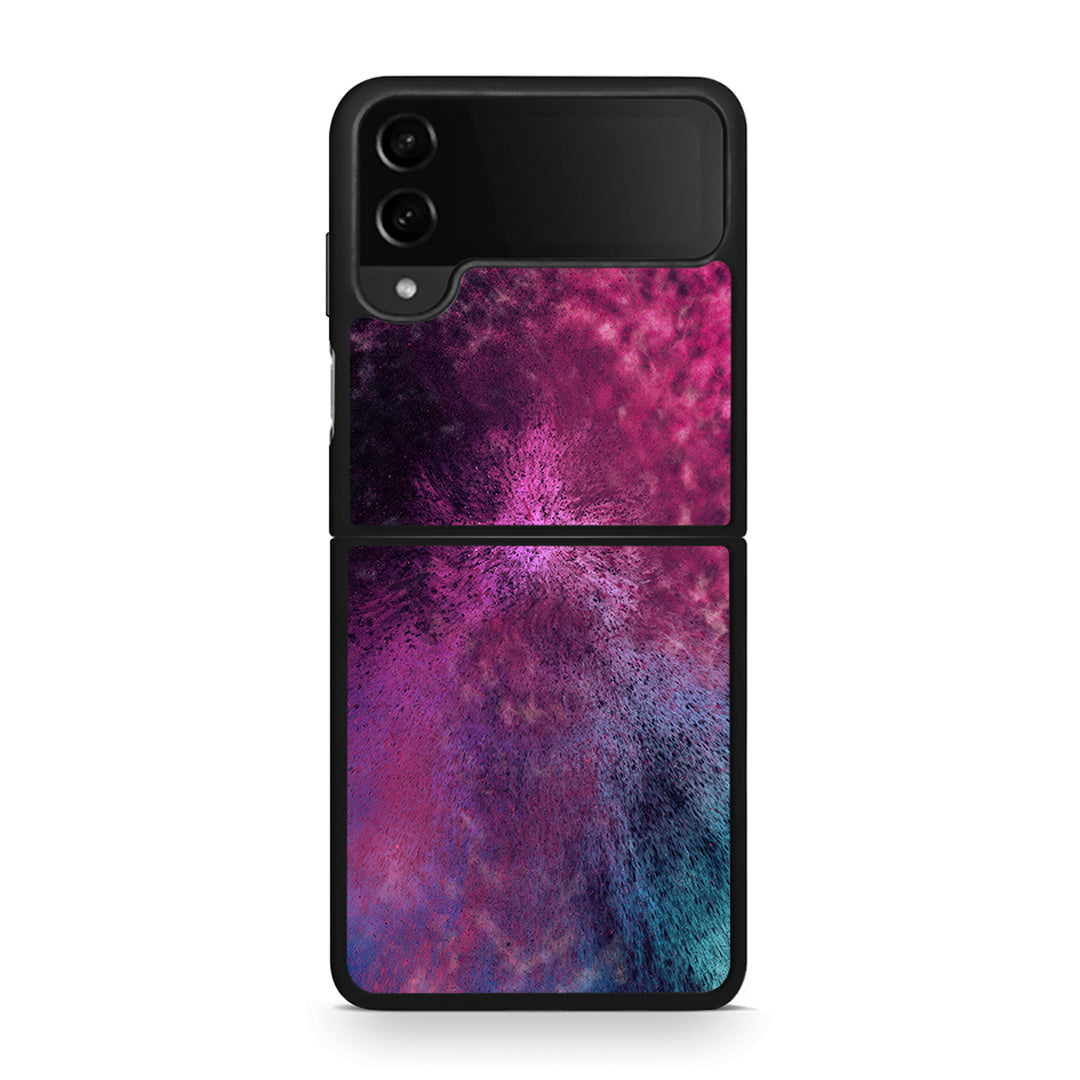 52 - Samsung Galaxy Z Flip4 Aurora Galaxy case, cover, bumper