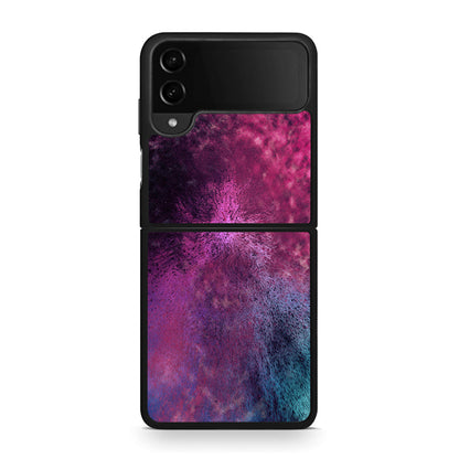 52 - Samsung Galaxy Z Flip4 Aurora Galaxy case, cover, bumper