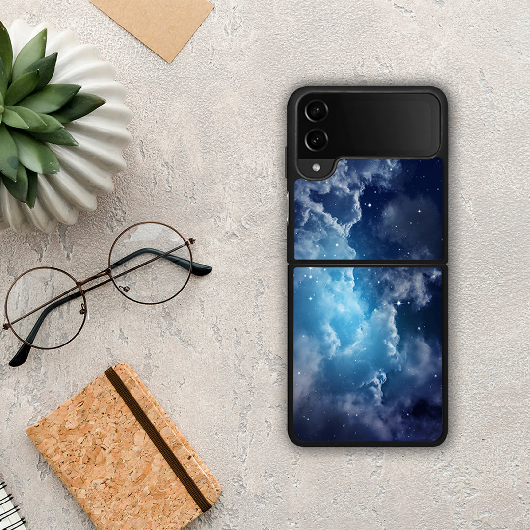 Galactic Blue Sky - Samsung Galaxy Z Flip4 θήκη