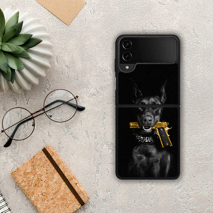 Golden Gun - Samsung Galaxy Z Flip4 θήκη