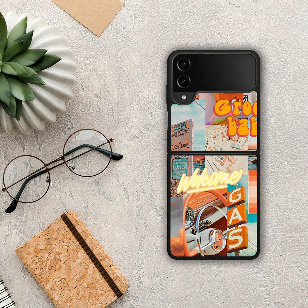 Groovy Babe - Samsung Galaxy Z Flip4 θήκη