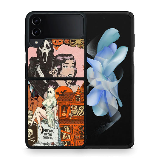 Halloween Collage - Samsung Galaxy Z Flip4 θήκη