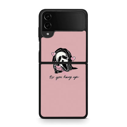 Samsung Galaxy Z Flip4 Halloween Hang Up Θήκη από τη Smartfits με σχέδιο στο πίσω μέρος και μαύρο περίβλημα | Smartphone case with colorful back and black bezels by Smartfits