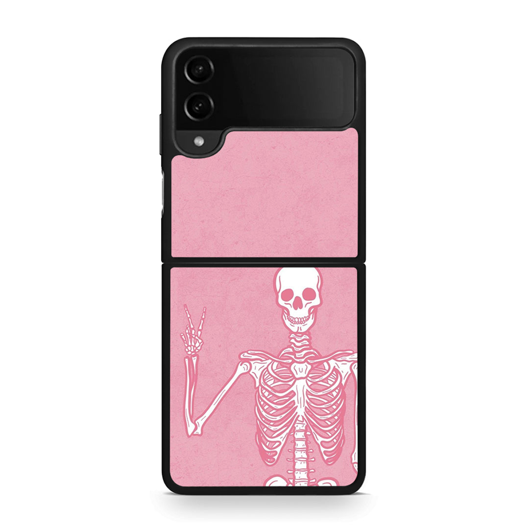 Samsung Galaxy Z Flip4 Halloween Motivation Θήκη από τη Smartfits με σχέδιο στο πίσω μέρος και μαύρο περίβλημα | Smartphone case with colorful back and black bezels by Smartfits