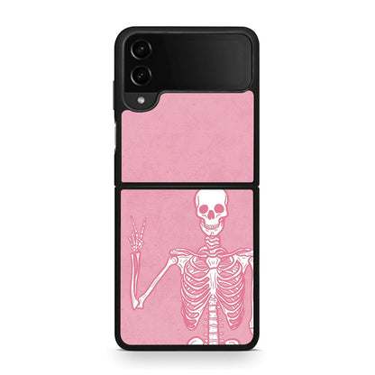 Samsung Galaxy Z Flip4 Halloween Motivation Θήκη από τη Smartfits με σχέδιο στο πίσω μέρος και μαύρο περίβλημα | Smartphone case with colorful back and black bezels by Smartfits