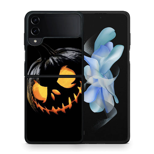 Halloween Scary Pumpkin - Samsung Galaxy Z Flip4 θήκη