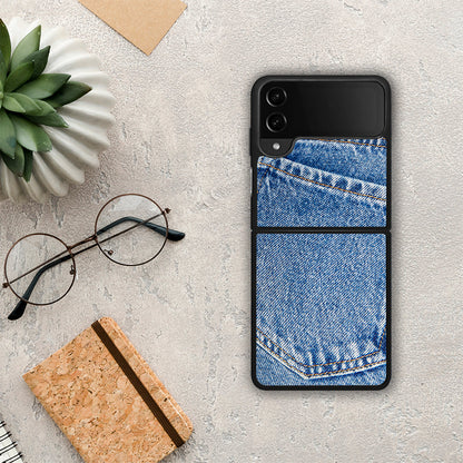 Jeans Pocket - Samsung Galaxy Z Flip4 θήκη
