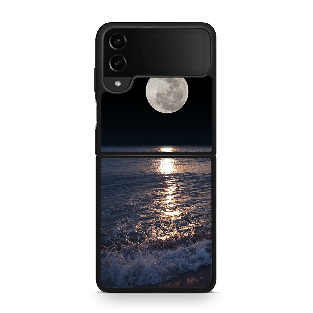 4 - Samsung Galaxy Z Flip4 Moon Landscape case, cover, bumper
