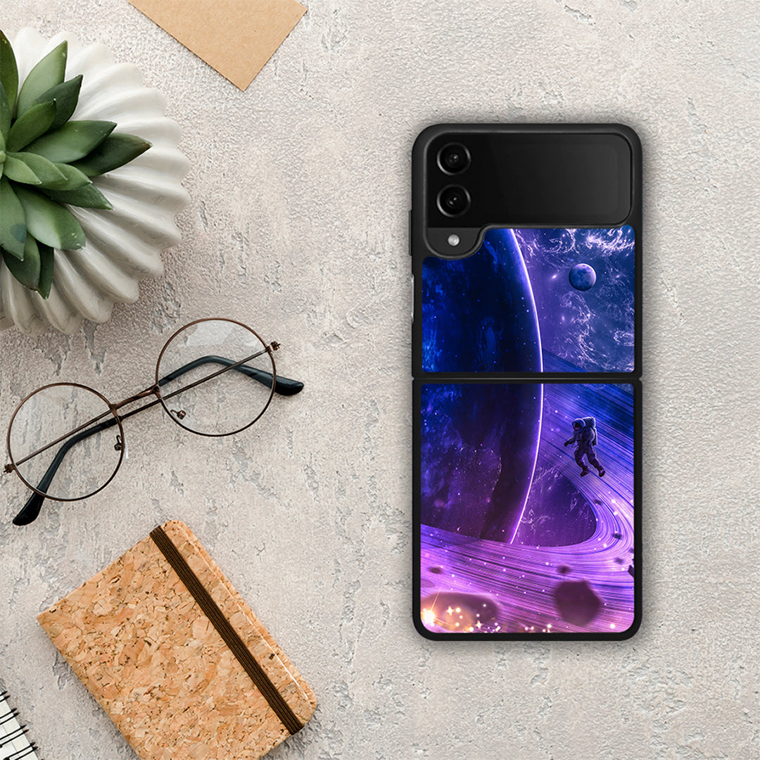 Lost Astronaut - Samsung Galaxy Z Flip4 θήκη