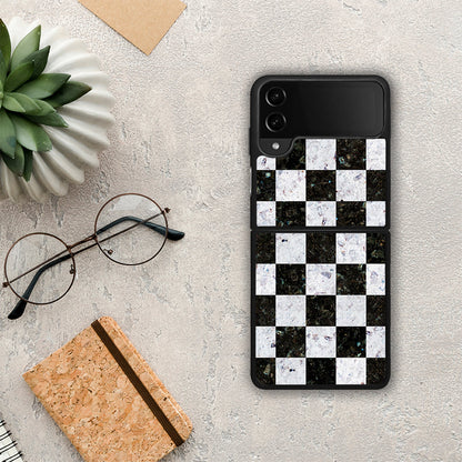 Marble Square Geometric - Samsung Galaxy Z Flip4 θήκη