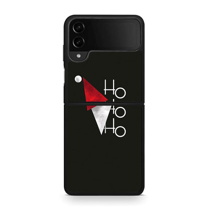 Samsung Galaxy Z Flip4 Minimal Christmas θήκη από τη Smartfits με σχέδιο στο πίσω μέρος και μαύρο περίβλημα | Smartphone case with colorful back and black bezels by Smartfits