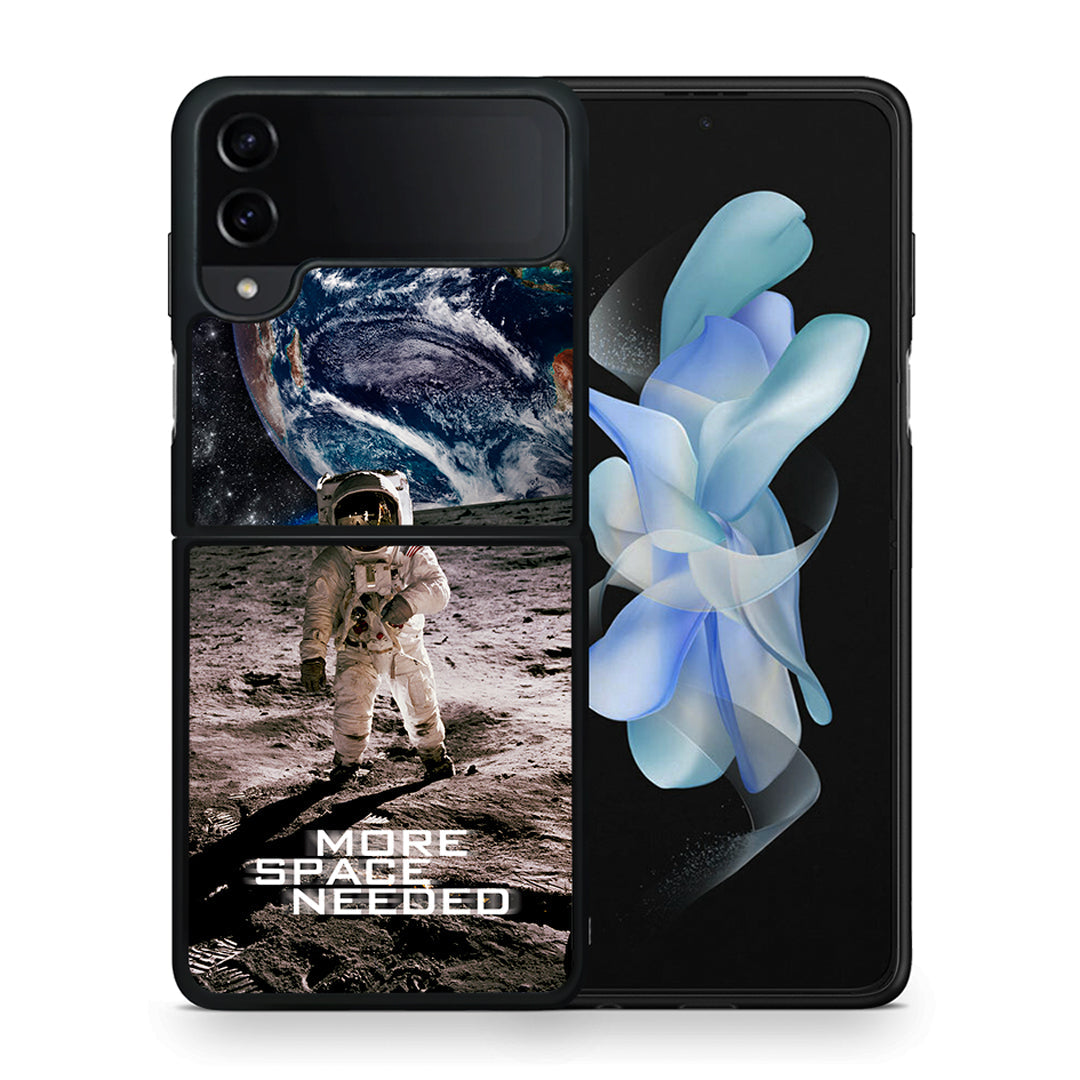 Θήκη Samsung Galaxy Z Flip4 More Space από τη Smartfits με σχέδιο στο πίσω μέρος και μαύρο περίβλημα | Samsung Galaxy Z Flip4 More Space case with colorful back and black bezels