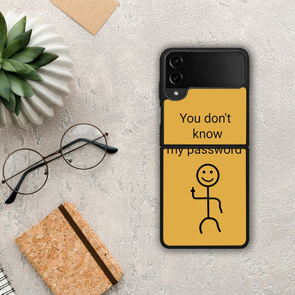 My Password - Samsung Galaxy Z Flip4 θήκη