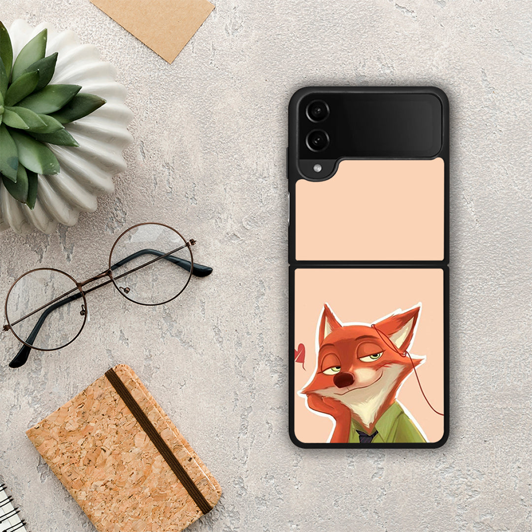 Nick Wilde And Judy Hopps Love 1 - Samsung Galaxy Z Flip4 θήκη