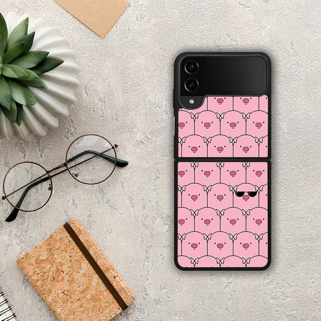 Pig Glasses - Samsung Galaxy Z Flip4 θήκη