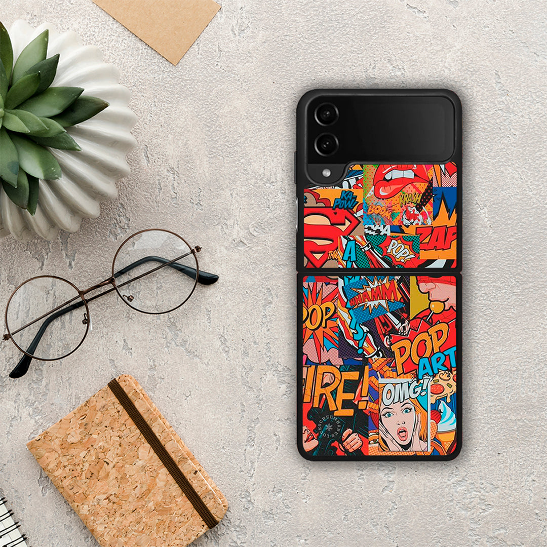 PopArt OMG - Samsung Galaxy Z Flip4 θήκη