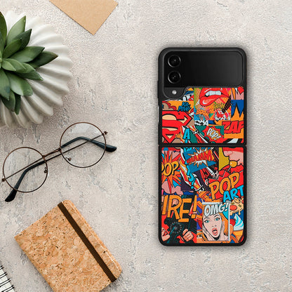 PopArt OMG - Samsung Galaxy Z Flip4 θήκη