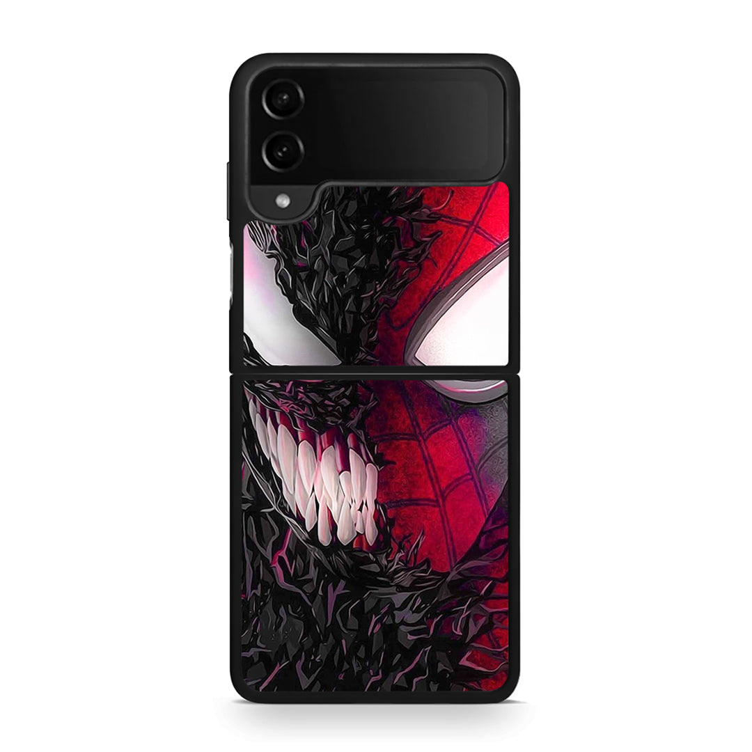 4 - Samsung Galaxy Z Flip4 SpiderVenom PopArt case, cover, bumper