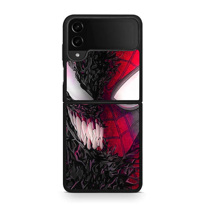 4 - Samsung Galaxy Z Flip4 SpiderVenom PopArt case, cover, bumper