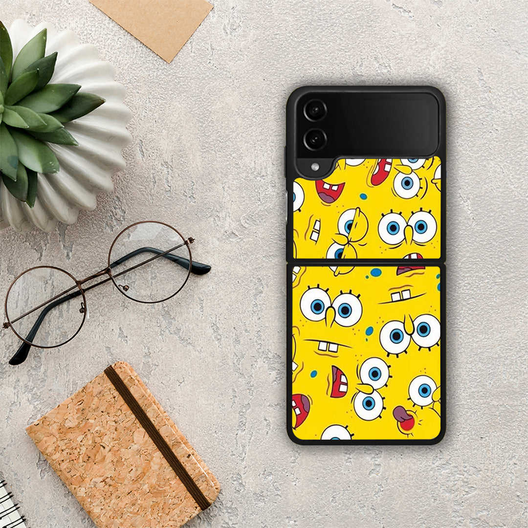 PopArt Sponge - Samsung Galaxy Z Flip4 θήκη