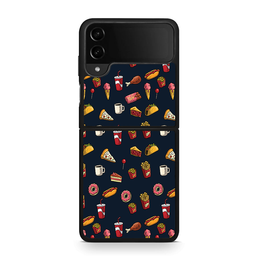 118 - Samsung Galaxy Z Flip4 Hungry Random case, cover, bumper