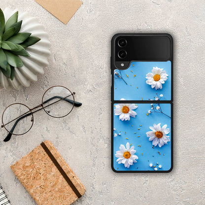 Real Daisies - Samsung Galaxy Z Flip4 θήκη