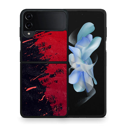 Red Paint - Samsung Galaxy Z Flip4 θήκη