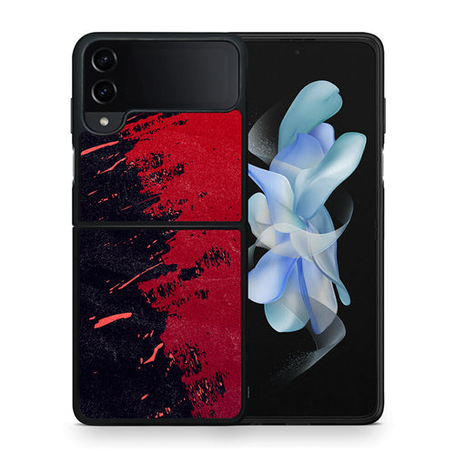 Red Paint - Samsung Galaxy Z Flip4 θήκη