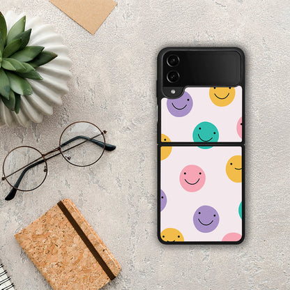 Smiley Faces - Samsung Galaxy Z Flip4 θήκη