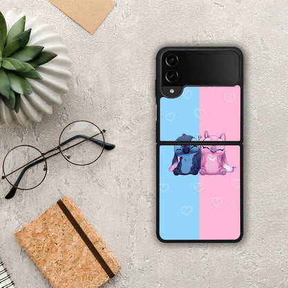 Stitch And Angel - Samsung Galaxy Z Flip4 θήκη