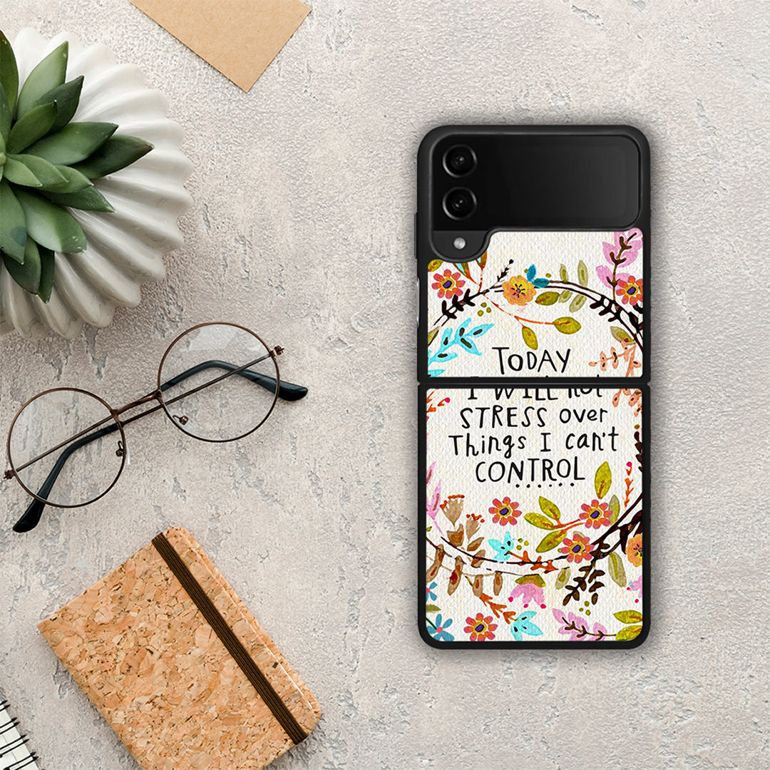 Stress Over - Samsung Galaxy Z Flip4 θήκη