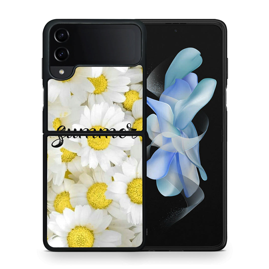 Summer Daisies - Samsung Galaxy Z Flip4 θήκη