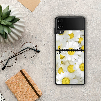 Summer Daisies - Samsung Galaxy Z Flip4 θήκη