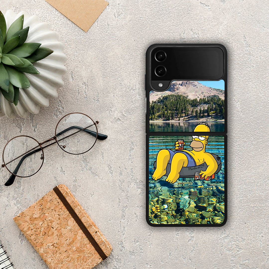 Summer Happiness - Samsung Galaxy Z Flip4 θήκη
