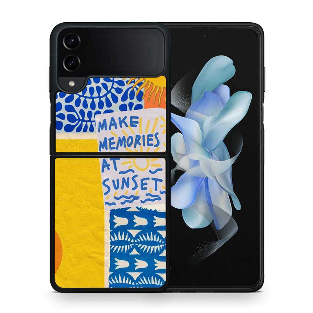 Sunset Memories - Samsung Galaxy Z Flip4 θήκη