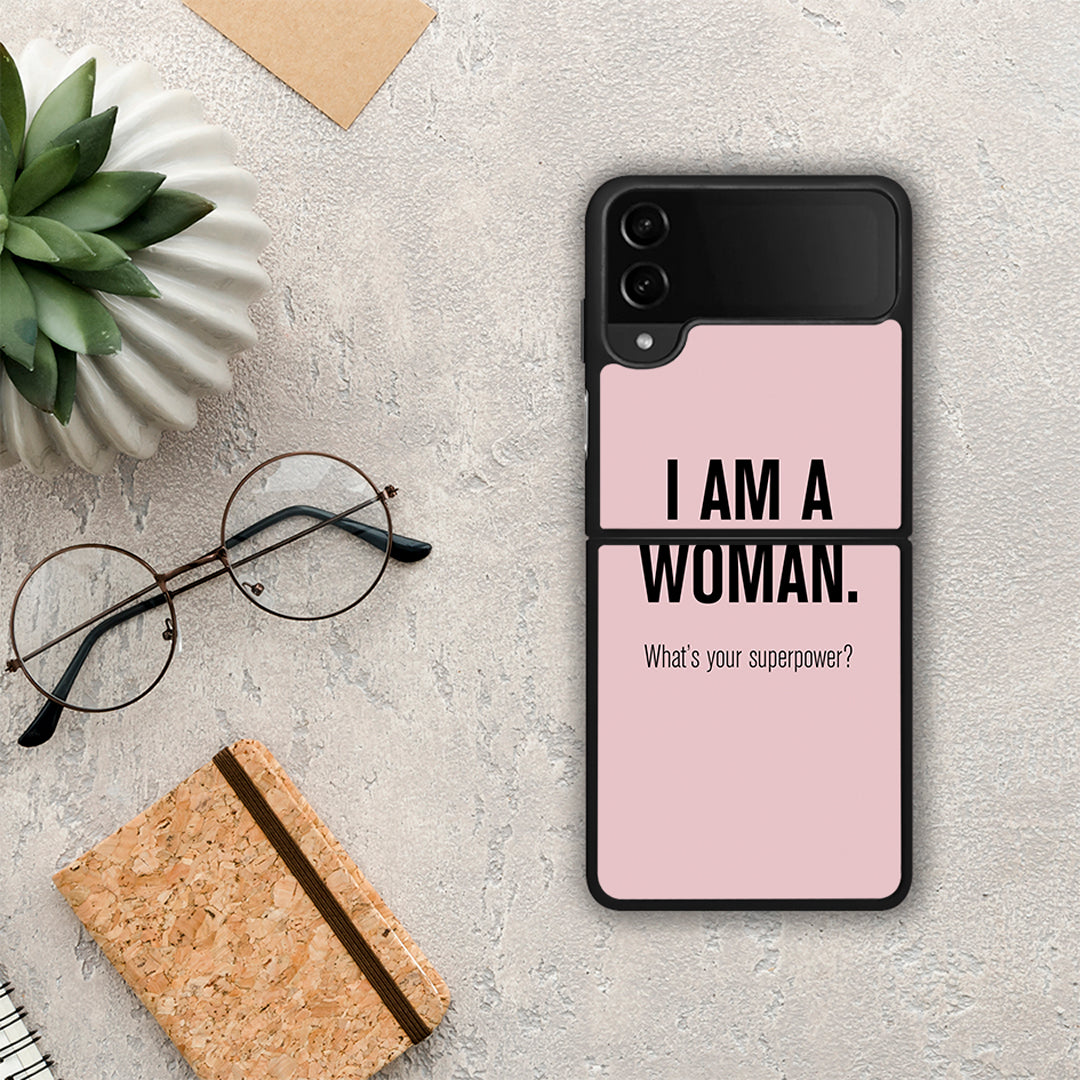 Superpower Woman - Samsung Galaxy Z Flip4 θήκη