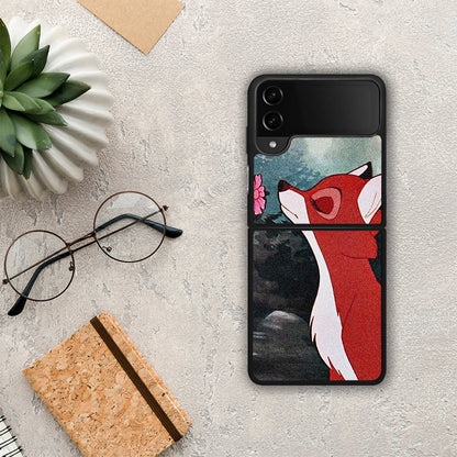 Tod And Vixey Love 2 - Samsung Galaxy Z Flip4 θήκη