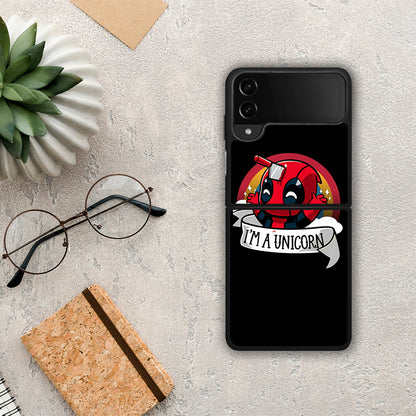 Unicorn Deadpool - Samsung Galaxy Z Flip4 θήκη