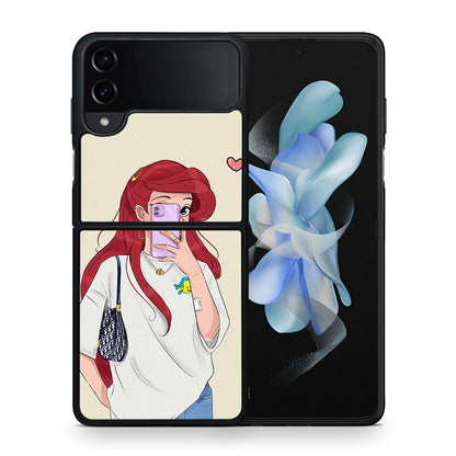 Walking Mermaid - Samsung Galaxy Z Flip4 θήκη