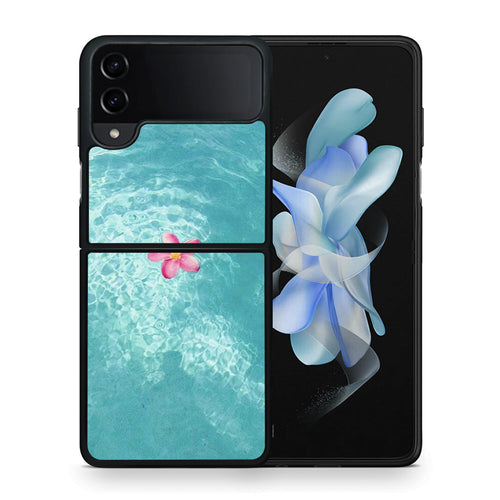 Water Flower - Samsung Galaxy Z Flip4 θήκη