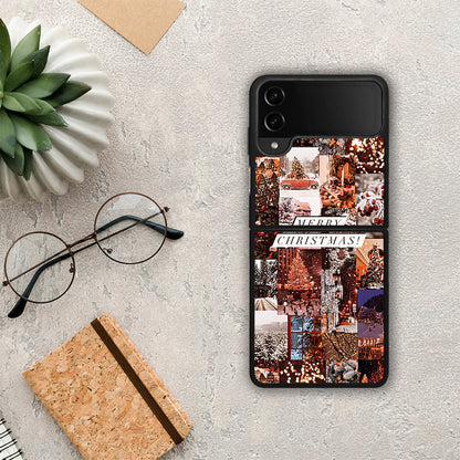 Xmas Collage - Samsung Galaxy Z Flip4 θήκη