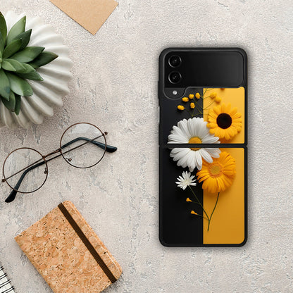 Yellow Daisies - Samsung Galaxy Z Flip4 θήκη