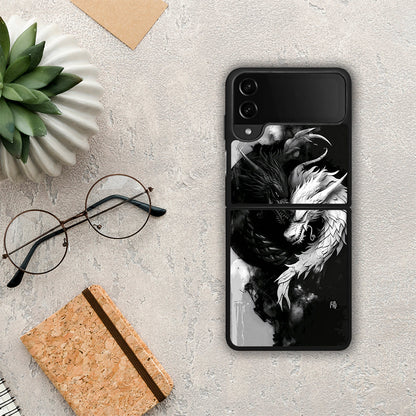 Yin Yang - Samsung Galaxy Z Flip4 θήκη
