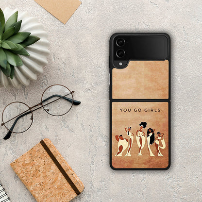 You Go Girl - Samsung Galaxy Z Flip4 θήκη