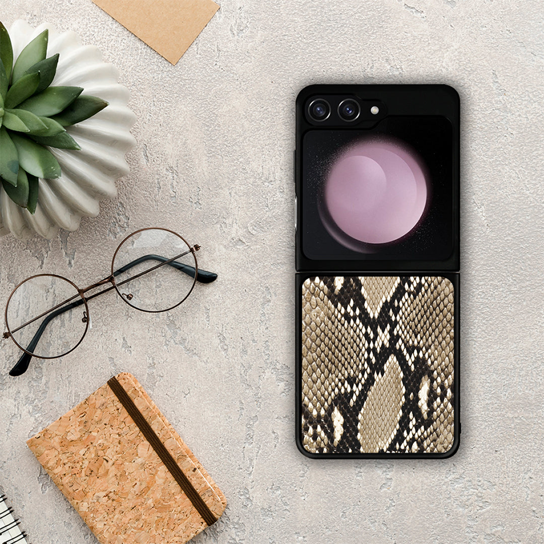 Animal Fashion Snake - Samsung Galaxy Z Flip5 θήκη