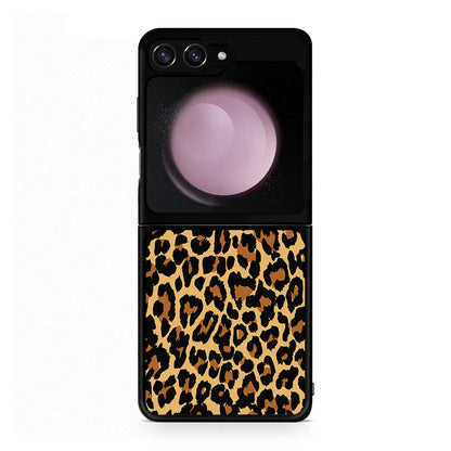 21 - Samsung Galaxy Z Flip5 Leopard Animal case, cover, bumper