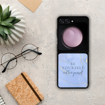 Be Yourself - Samsung Galaxy Z Flip5 θήκη