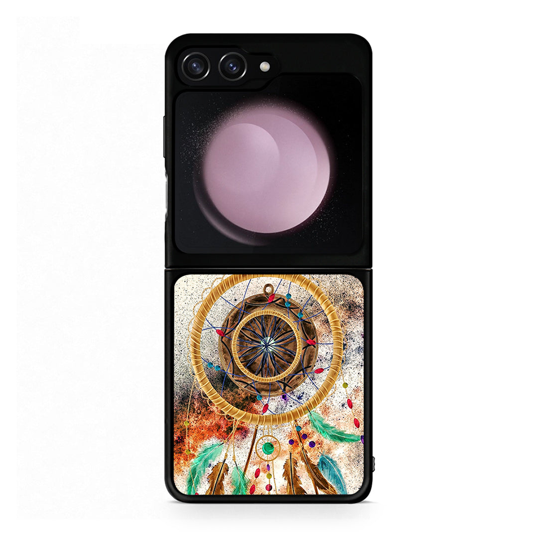 4 - Samsung Galaxy Z Flip5 DreamCatcher Boho case, cover, bumper