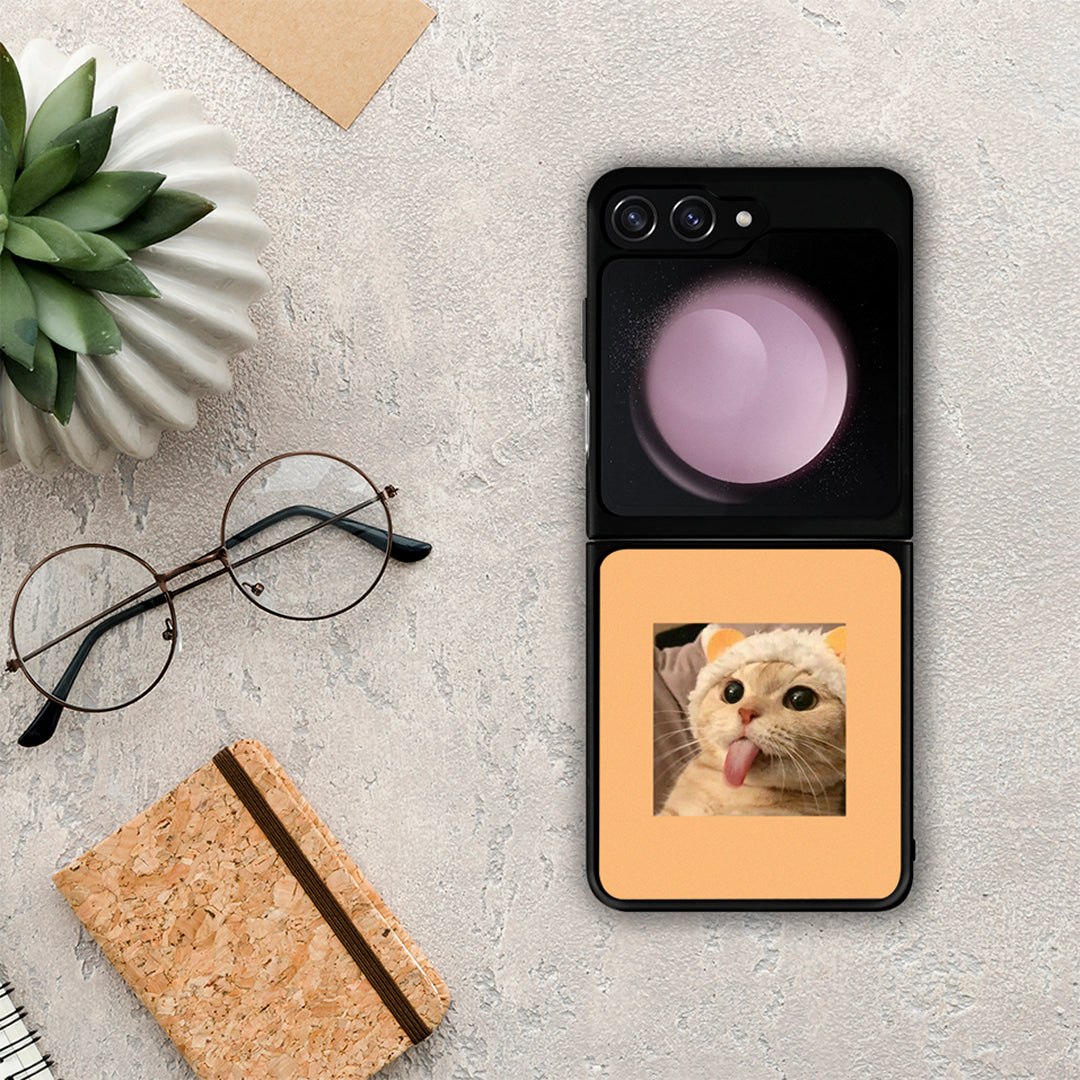 Cat Tongue - Samsung Galaxy Z Flip5 θήκη